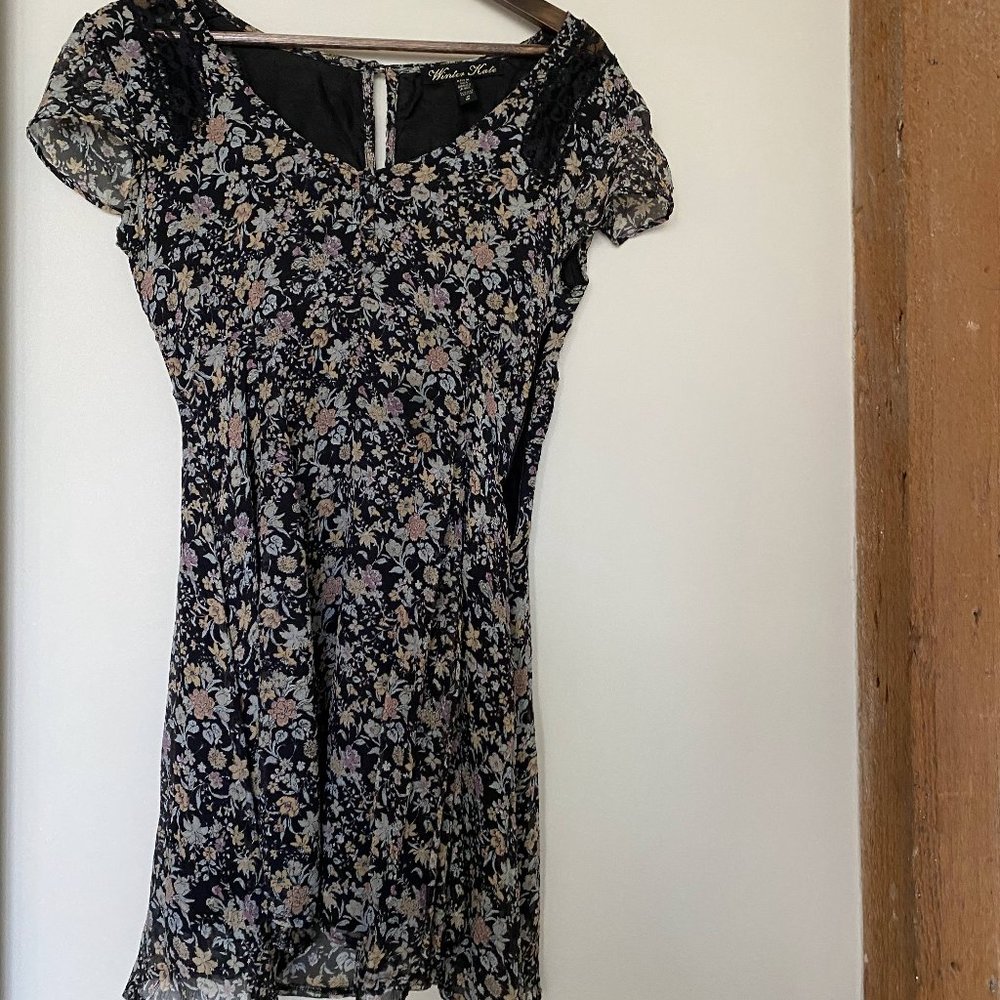 Winter Kate Floral Print sun dress